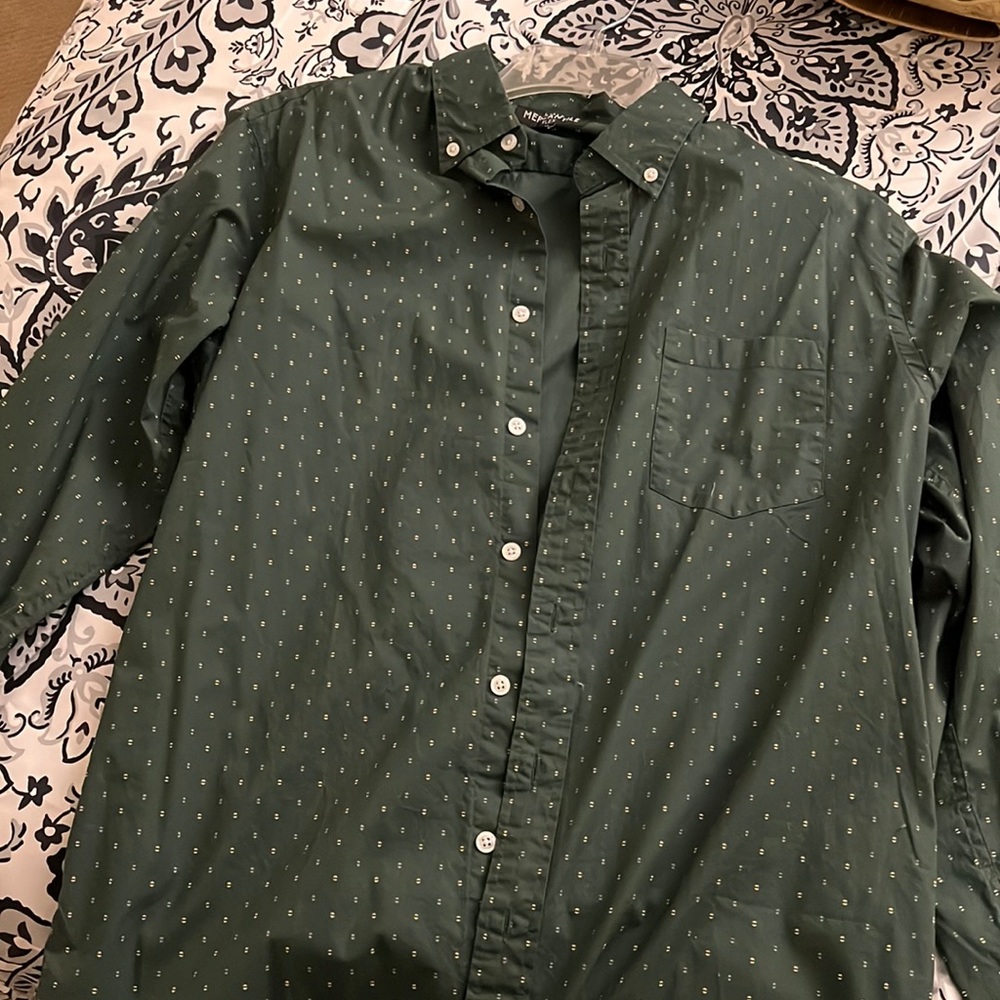j crew size M used button down